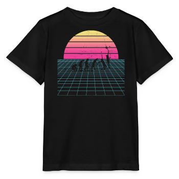 Paddle Court Men's Paddle Racket Paddle - Stanley/Stella MINI CREATOR Kids’ T-Shirt - black - Front - Mikhail (115cm)