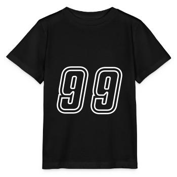 99 Number number - Stanley/Stella MINI CREATOR Kids’ T-Shirt - black - Front - Mikhail (115cm)