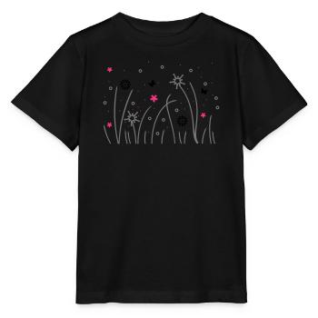 grashalme - Stanley/Stella Kinder T-Shirt MINI CREATOR  - Schwarz - Vorne - Mikhail (115cm)