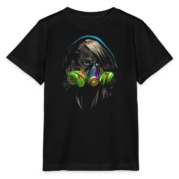 graffiti - Stanley/Stella MINI CREATOR Kids’ T-Shirt - black - Front - Mikhail (115cm)