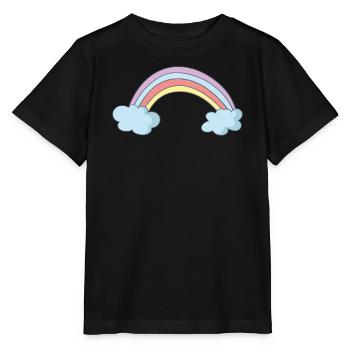 rainbow - Stanley/Stella MINI CREATOR Kids’ T-Shirt - black - Front - Mikhail (115cm)