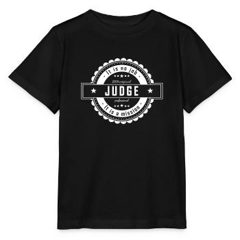 M. LE JUGE - T-shirt bio MINI CREATOR Stanley/Stella Enfant - noir - Devant - Mikhail (115cm)