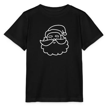 Santa Claus - Santa Claus - Stanley/Stella MINI CREATOR Kids’ T-Shirt - black - Front - Mikhail (115cm)