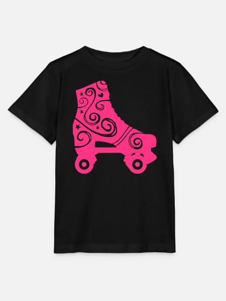 Dekorierter Rollschuh - Stanley/Stella Kinder T-Shirt MINI CREATOR  - Schwarz