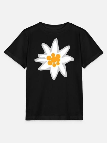 Edelweiss - Stanley/Stella Kinder T-Shirt MINI CREATOR - Schwarz