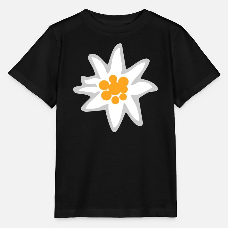 Edelweiss - Stanley/Stella Kinder T-Shirt MINI CREATOR  - Schwarz