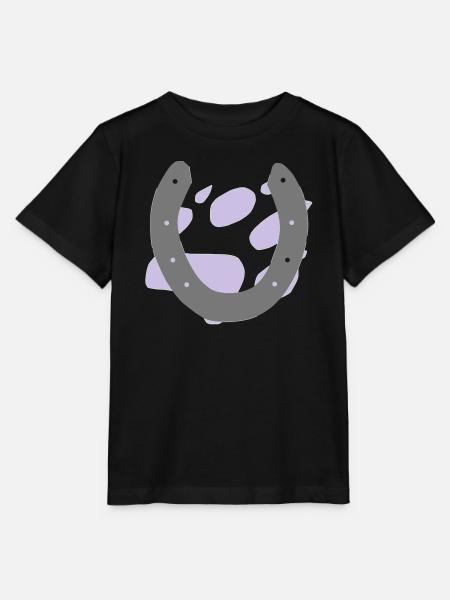 hundetatze1grau - Stanley/Stella Kinder T-Shirt MINI CREATOR - Schwarz