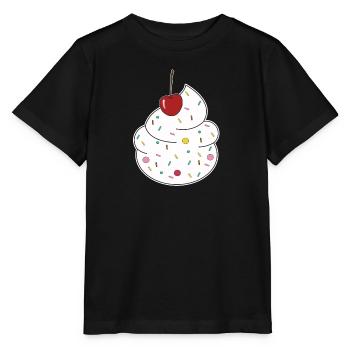 Sahne Kirsche - Stanley/Stella Kinder T-Shirt MINI CREATOR  - Schwarz - Vorne - Mikhail (115cm)