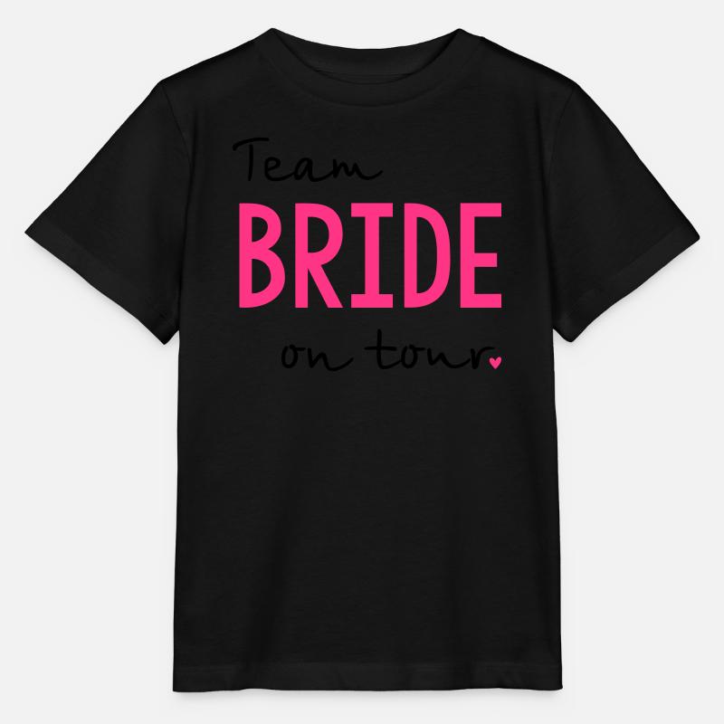 Fête de la poule du tour de l'équipe - T-shirt bio MINI CREATOR Stanley/Stella Enfant - noir