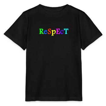 Respect Acceptation Tolérance Reconnaissance Validité - T-shirt bio MINI CREATOR Stanley/Stella Enfant - noir - Devant - Mikhail (115cm)
