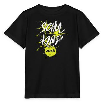 Kita Abgänger Schulkind Einschulung Kindergarten - Stanley/Stella Kinder T-Shirt MINI CREATOR  - Schwarz - Vorne - Mikhail (115cm)