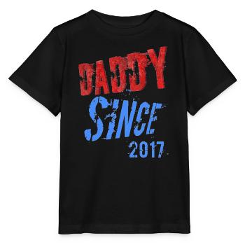 DADY SINCE - Stanley/Stella Kinder T-Shirt MINI CREATOR  - Schwarz - Vorne - Mikhail (115cm)