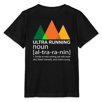 Ultra Running Laufen Skyrace Etappenlauf Geschenk - Stanley/Stella Kinder T-Shirt MINI CREATOR  - Schwarz - Vorne - Mikhail (115cm)