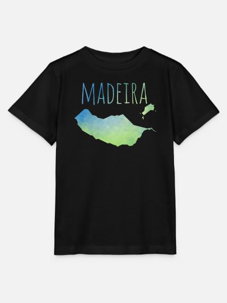 Madeira - Stanley/Stella Kinder T-Shirt MINI CREATOR - Schwarz