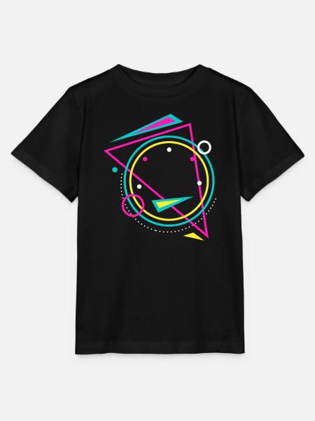 Geometrie - Stanley/Stella Kinder T-Shirt MINI CREATOR - Schwarz