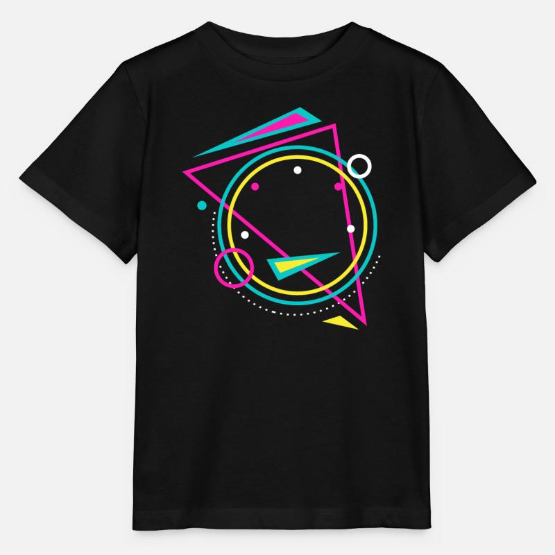 géométrie - T-shirt bio MINI CREATOR Stanley/Stella Enfant - noir