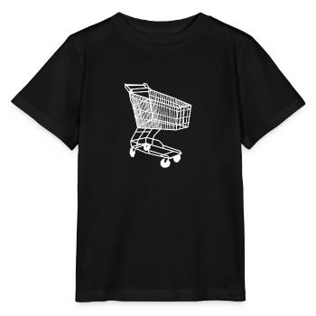 Cadeau de style panier - T-shirt bio MINI CREATOR Stanley/Stella Enfant - noir - Devant - Mikhail (115cm)