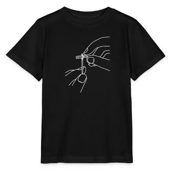 Patience style trendy cool - Stanley/Stella MINI CREATOR Kids’ T-Shirt - black - Front - Mikhail (115cm)