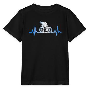 coureur - T-shirt bio MINI CREATOR Stanley/Stella Enfant - noir - Devant - Mikhail (115cm)
