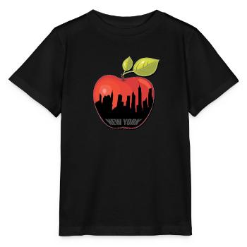 BIG APPLE - Stanley/Stella Kinder T-Shirt MINI CREATOR  - Schwarz - Vorne - Mikhail (115cm)