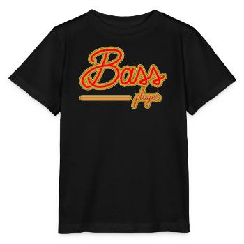 Bass player - Stanley/Stella MINI CREATOR Kids’ T-Shirt - black - Front - Mikhail (115cm)