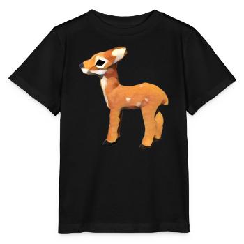 Conception fauve - T-shirt bio MINI CREATOR Stanley/Stella Enfant - noir - Devant - Mikhail (115cm)
