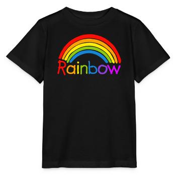 Arc en ciel arc en ciel LGBT - T-shirt bio MINI CREATOR Stanley/Stella Enfant - noir - Devant - Mikhail (115cm)