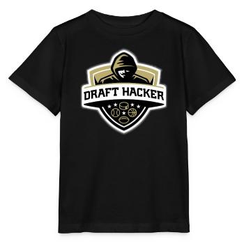 Draft Hacker - Stanley/Stella Kinder T-Shirt MINI CREATOR  - Schwarz - Vorne - Mikhail (115cm)