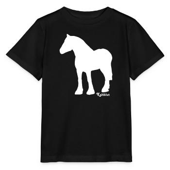 schimmel-kaltblut - Stanley/Stella Kinder T-Shirt MINI CREATOR  - Schwarz - Vorne - Mikhail (115cm)