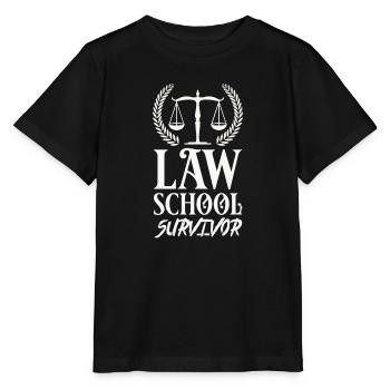 avocat - T-shirt bio MINI CREATOR Stanley/Stella Enfant - noir - Devant - Mikhail (115cm)