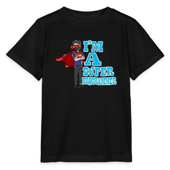 Programmierer Informatik Geschenk - Stanley/Stella Kinder T-Shirt MINI CREATOR  - Schwarz - Vorne - Mikhail (115cm)