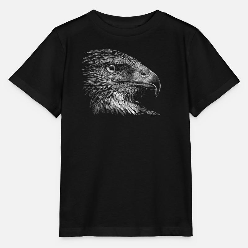 Adler - Stanley/Stella Kinder T-Shirt MINI CREATOR - Schwarz