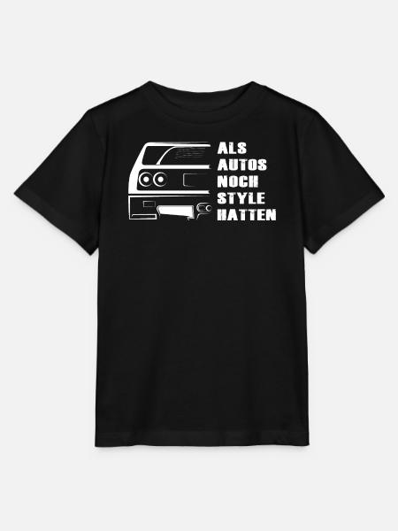 autos style f40 oldtimer Symbol sportscars Auto - Stanley/Stella Kinder T-Shirt MINI CREATOR - Schwarz