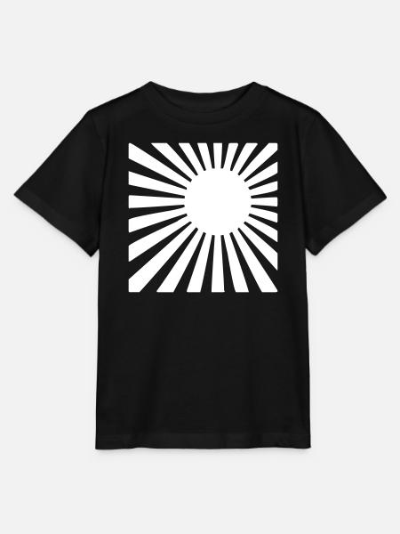 Die aufgehende Sonne - Stanley/Stella Kinder T-Shirt MINI CREATOR  - Schwarz