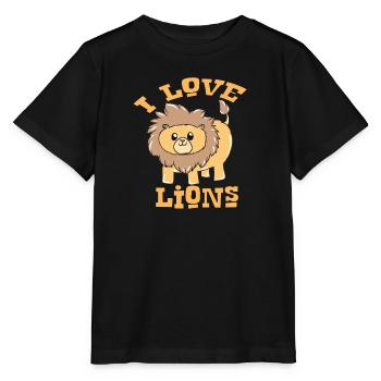 safari - T-shirt bio MINI CREATOR Stanley/Stella Enfant - noir - Devant - Mikhail (115cm)