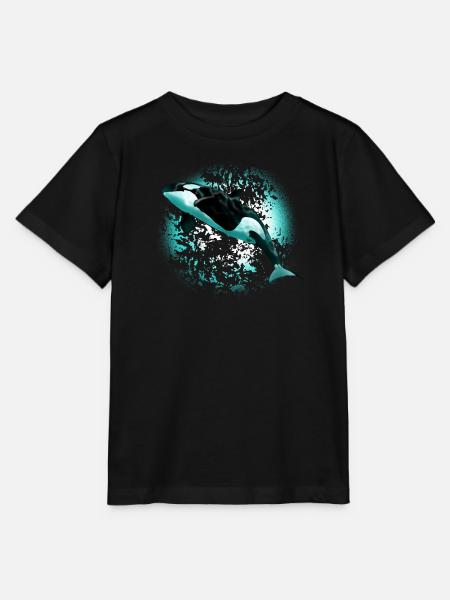 Orca - Stanley/Stella Kinder T-Shirt MINI CREATOR - Schwarz