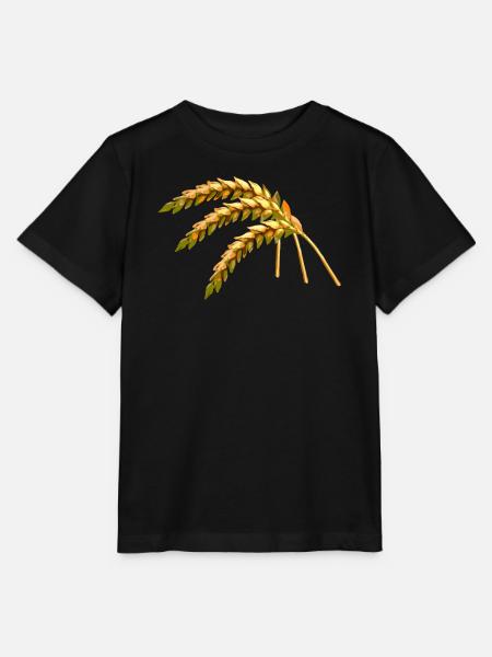 aehren landwirtschaft getreide - Stanley/Stella Kinder T-Shirt MINI CREATOR - Schwarz