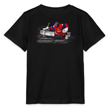 goalkeeper - Stanley/Stella MINI CREATOR Kids’ T-Shirt - black - Front - Mikhail (115cm)