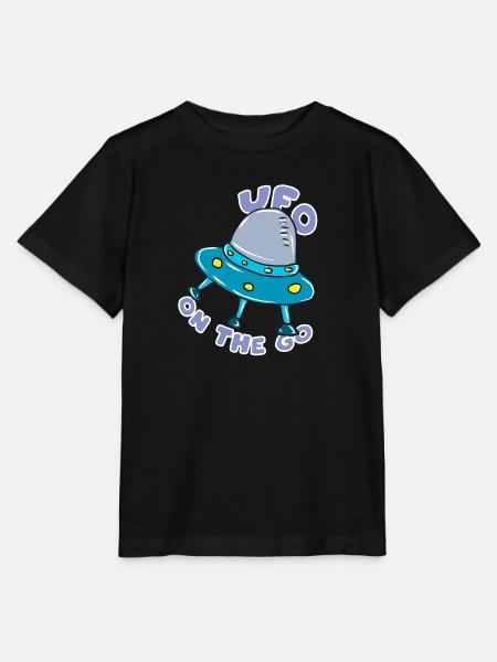 Ufo - Stanley/Stella T-shirt MINI CREATOR til børn - sort