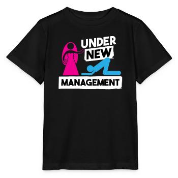 Bachelor bachelorette fête de mariage - T-shirt bio MINI CREATOR Stanley/Stella Enfant - noir - Devant - Mikhail (115cm)