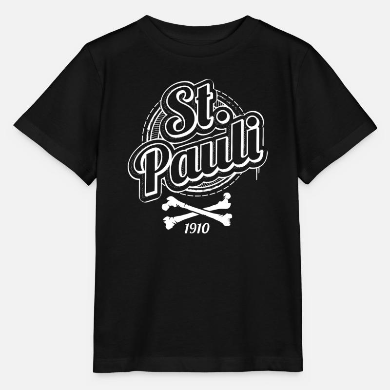 St. Pauli - St Pauli - 1910 - T-shirt bio MINI CREATOR Stanley/Stella Enfant - noir