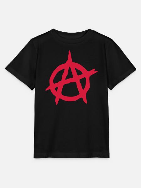 anarchy Anarchie - Stanley/Stella Kinder T-Shirt MINI CREATOR - Schwarz