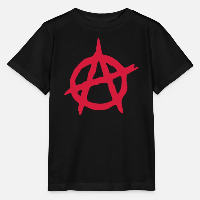 anarchy Anarchie - Stanley/Stella Kinder T-Shirt MINI CREATOR - Schwarz