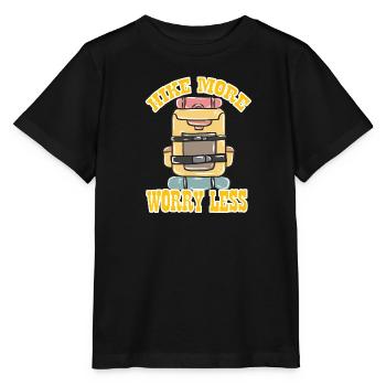 Rucksack - Stanley/Stella Kinder T-Shirt MINI CREATOR  - Schwarz - Vorne - Mikhail (115cm)