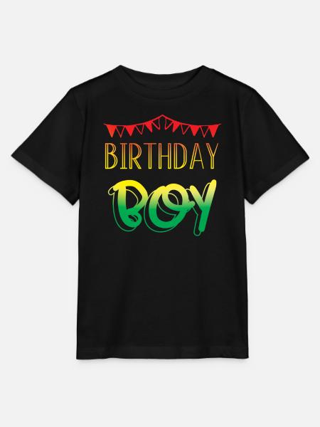 Happy Birthday - Stanley/Stella Kinder T-Shirt MINI CREATOR - Schwarz