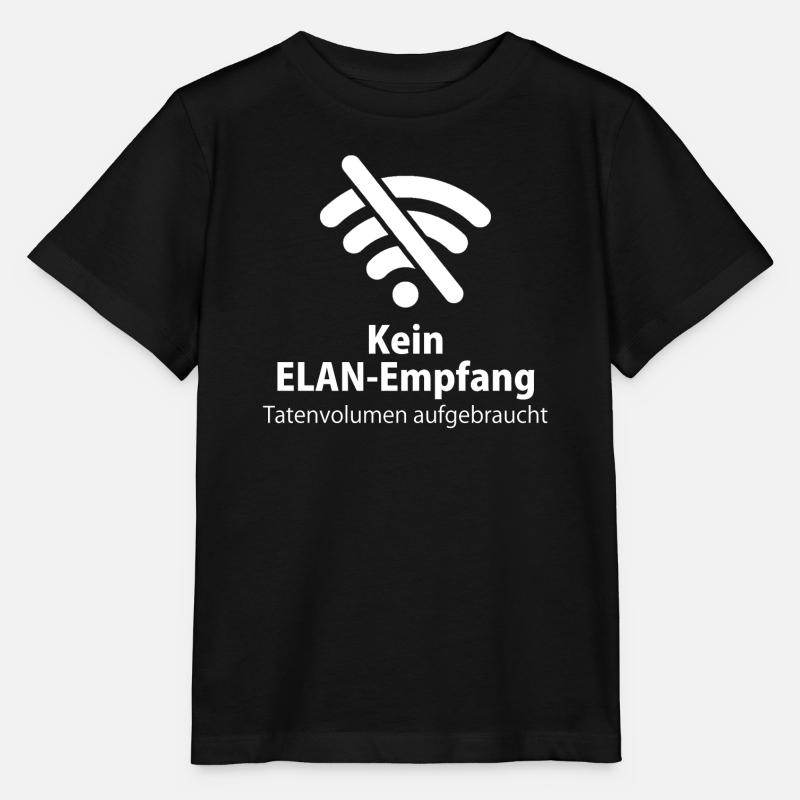 Handy Wlan Elan Smartphone Datenvolumen Geschenk - Stanley/Stella Kinder T-Shirt MINI CREATOR - Schwarz