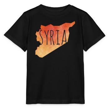 Syria - Stanley/Stella MINI CREATOR Kids’ T-Shirt - black - Front - Mikhail (115cm)