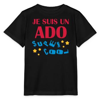 Teenager / Jugendliche / Jugendlicher / Kind - Stanley/Stella Kinder T-Shirt MINI CREATOR  - Schwarz - Vorne - Mikhail (115cm)