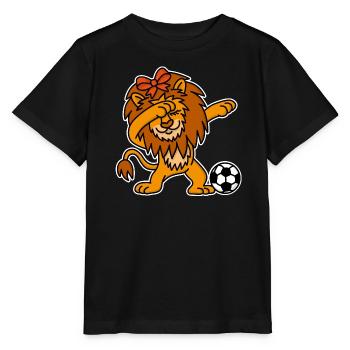 Dab Dabbing Lioness women's Football England - Stanley/Stella MINI CREATOR Kids’ T-Shirt - black - Front - Mikhail (115cm)