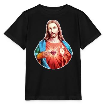 Jésus-Christ | Jésus-Christ | Noël Noël - T-shirt bio MINI CREATOR Stanley/Stella Enfant - noir - Devant - Mikhail (115cm)